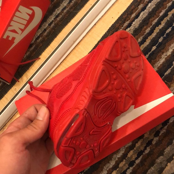 Red Nike airs worn 3-5 times - Picture 3 of 4